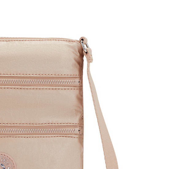 Kipling Keiko Metallic Crossbody Mini Väska Guld | SE 1880HA